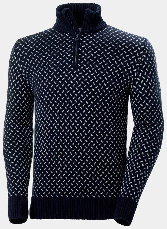 Men's Arctic Ocean Icelander Wool Knit ? Zip Sweater